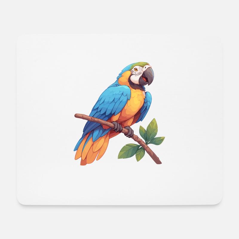 Aras Ara - Mousepad (Querformat) - Weiß