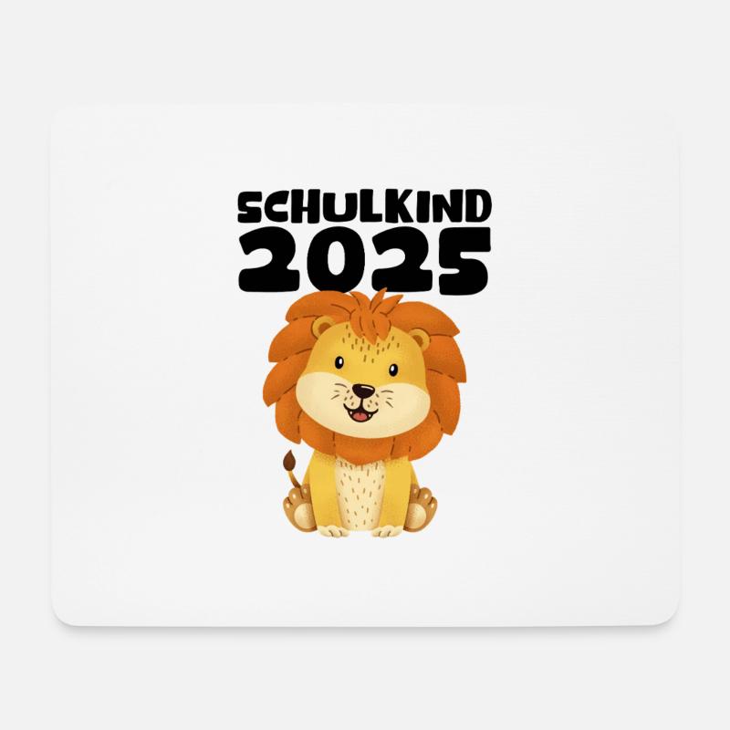 Schulkind 2025 Junge Mädchen Einschulung 2025 Deko - Mousepad (Querformat) - Weiß