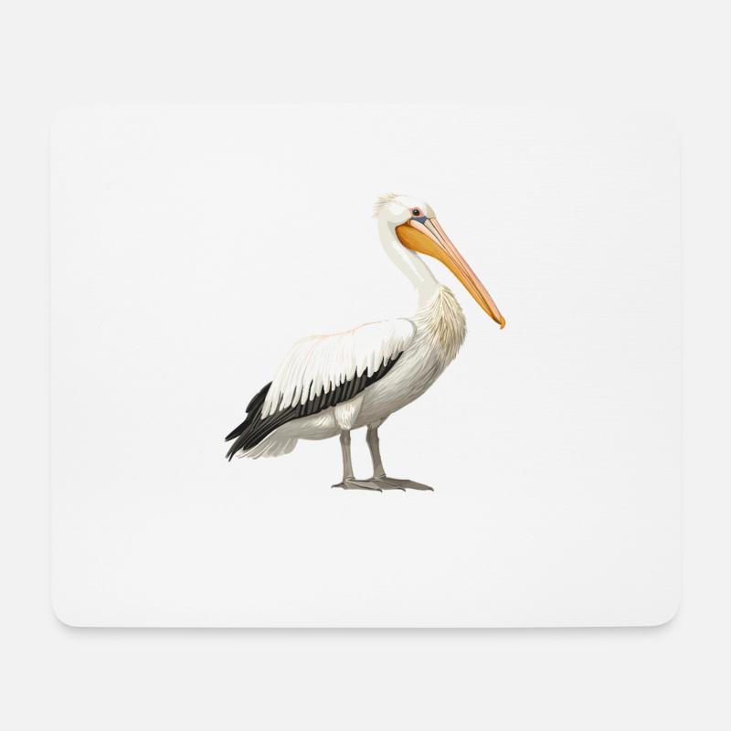 Pelikane Pelikan - Mousepad (Querformat) - Weiß