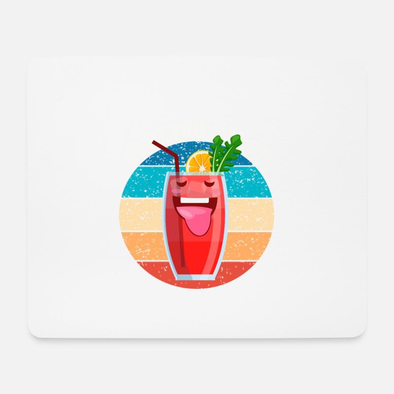 Feeling salty Cinco de mayo - Mouse Pad (horizontal) - white