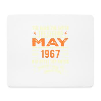 Anniversaire Mai 1967 - Mai 1967 - Tapis de souris (format paysage) - blanc - Devant