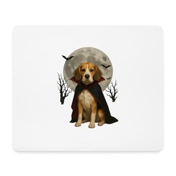 Beagle - Mousepad (Querformat) - Weiß - Vorne