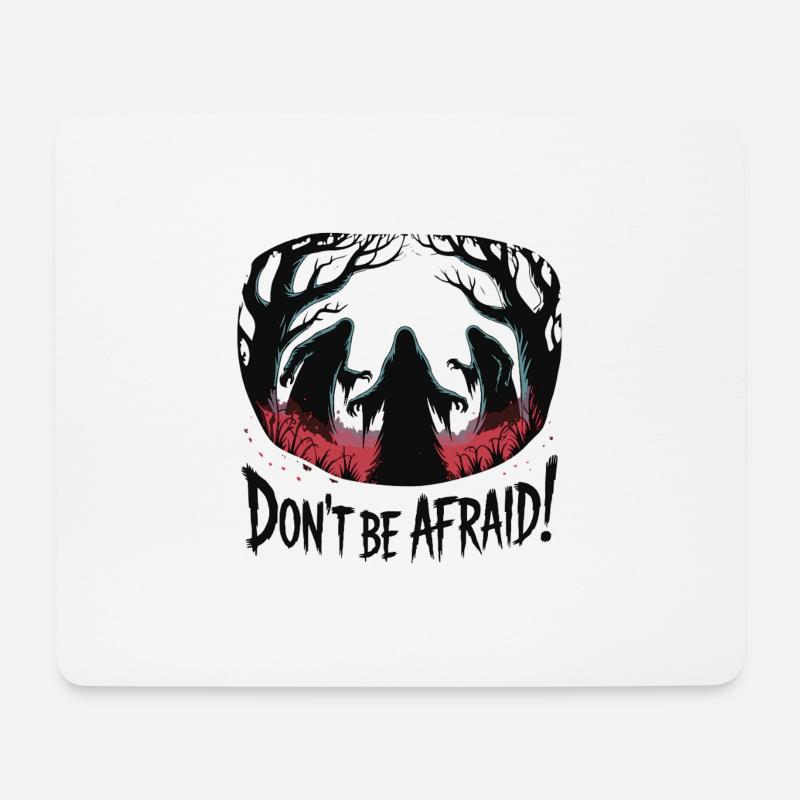 HAB KEINE ANGST - Mousepad (Querformat) - Weiß