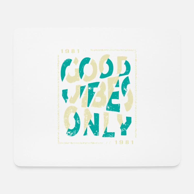 1981 Geburtstag 1981 Jahrgang 1981 Geschenk 1981 - Mousepad (Querformat) - Weiß