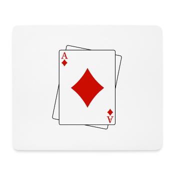 Ace of Caro - Mousepad (Querformat) - Weiß - Vorne