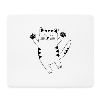 cat - Mouse Pad (horizontal) - white - Front