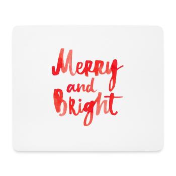 merry Christmas 19 - Mousepad (Querformat) - Weiß - Vorne