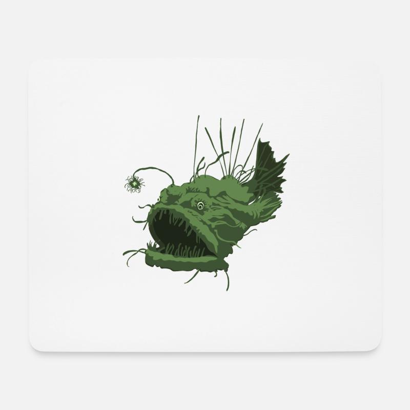 Frogfish - Mouse Pad (horizontal) - white