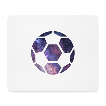 Galaxy Football - Tapis de souris (format paysage) - blanc - Devant