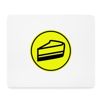 Cake cheesecake - Mouse Pad (horizontal) - white - Front
