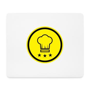 Chef's Hat Chef - Mouse Pad (horizontal) - white - Front