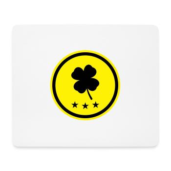 Clover Happiness - Mouse Pad (horizontal) - white - Front