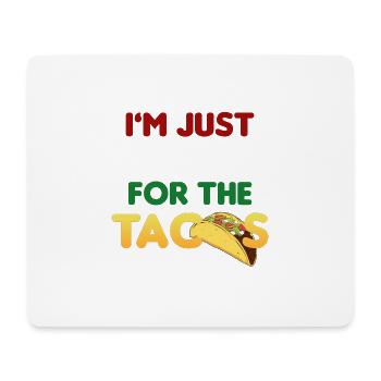 Taco Tortilla Mais Mexiko Essen I Geschenk - Mousepad (Querformat) - Weiß - Vorne