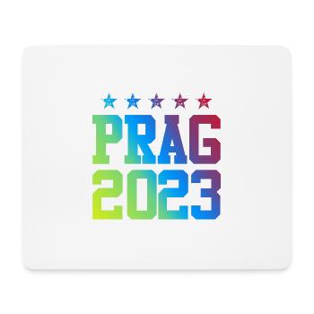 Prague 2023 - Tapis de souris (format paysage) - blanc - Devant