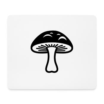 mushroom - Mouse Pad (horizontal) - white - Front