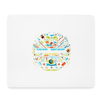 Yard Work Expert 18 - Mouse Pad (horizontal) - white - Front
