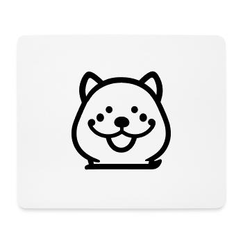 Dog - Mouse Pad (horizontal) - white - Front