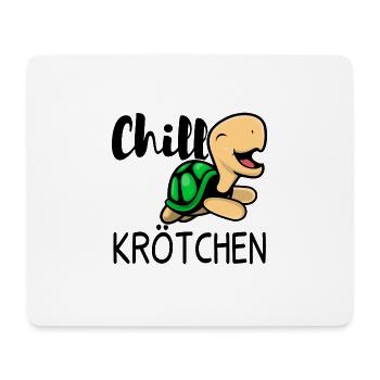 Schildkröte Faul Faulenzer - Mousepad (Querformat) - Weiß - Vorne
