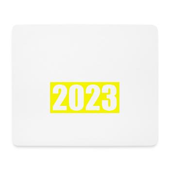 Malle 2023 - Mousepad (Querformat) - Weiß - Vorne