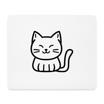 Kitten - Mouse Pad (horizontal) - white - Front