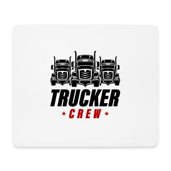 Trucker Crew - Mouse Pad (horizontal) - white - Front