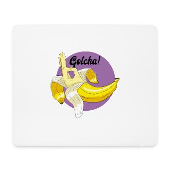 Banana troll meme - Mouse Pad (horizontal) - white - Front