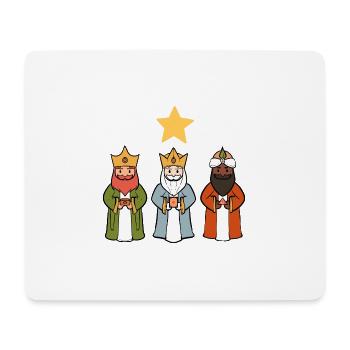 Dreikönigstag Christian und Believer Geschenk - Mousepad (Querformat) - Weiß - Vorne