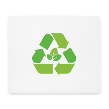 Recycling - Mouse Pad (horizontal) - white - Front