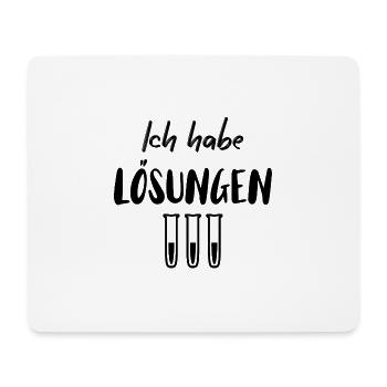 Chemiker - Mousepad (Querformat) - Weiß - Vorne