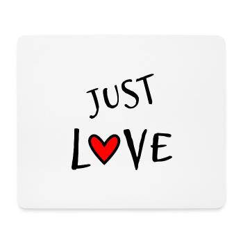 LIEBE. GERADE VERHEIRATET. ES LEBE DIE MARYS. JUNGGESELLINNENABSCHIED - Mousepad (Querformat) - Weiß - Vorne