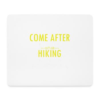 The Best Views Come After The Hardest Climb - Mouse Pad (horizontal) - white - Front