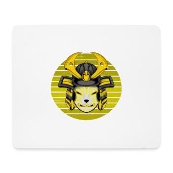 Kitsun Vaporwave Japanische Kami Vaporwave Kitsune - Mousepad (Querformat) - Weiß - Vorne