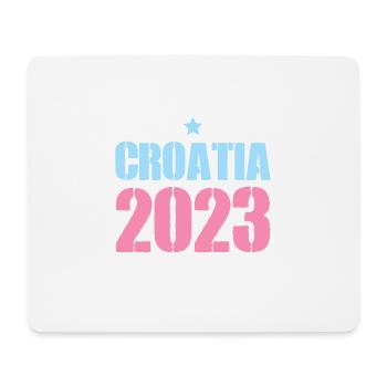 Croatia 2023 - Mouse Pad (horizontal) - white - Front