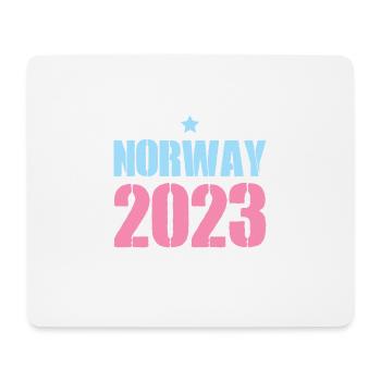 Norway 2023 - Mouse Pad (horizontal) - white - Front