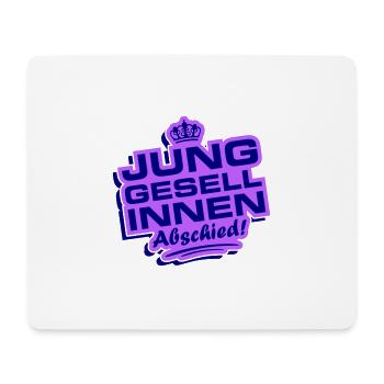 Junggesellinnen Abschied Jga - Mousepad (Querformat) - Weiß - Vorne