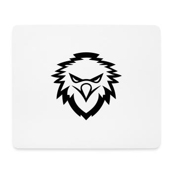 Adler - Mousepad (Querformat) - Weiß - Vorne