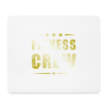Équipe de conditionnement physique - Tapis de souris (format paysage) - blanc - Devant
