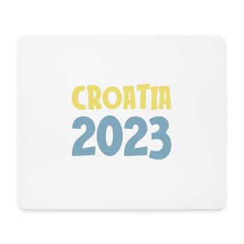 Croatia 2023 - Mouse Pad (horizontal) - white - Front