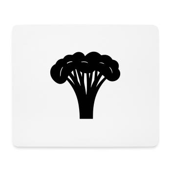 broccoli - Mouse Pad (horizontal) - white - Front