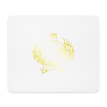 Casque Spartan Fitness Gold Fighter Training - Tapis de souris (format paysage) - blanc - Devant