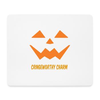 Halloween Kürbis Jack O Laterne gruselige Kürbisse - Mousepad (Querformat) - Weiß - Vorne