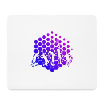 Tennis Hommes Tennis Jouer Tennis Femmes - Tapis de souris (format paysage) - blanc - Devant
