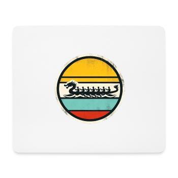 Dragon Boat 2 - Mousepad (Querformat) - Weiß - Vorne