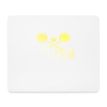 Mallorca 2024 Krone - Mousepad (Querformat) - Weiß - Vorne