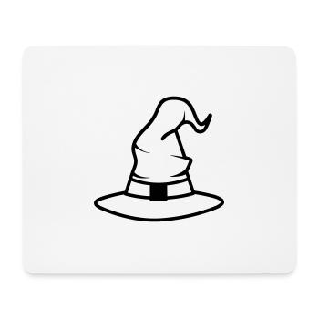 Magischer Hut - Mousepad (Querformat) - Weiß - Vorne