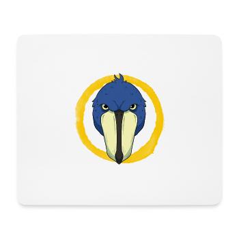 Shoebill Bird Ornithologist Forest I Gift - Mouse Pad (horizontal) - white - Front