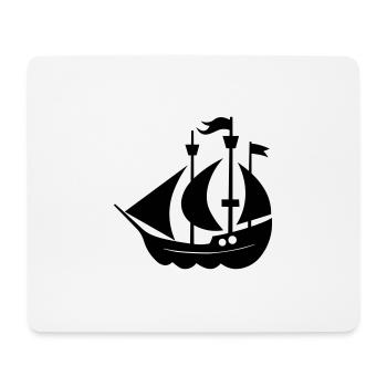 Pirate ship - Mouse Pad (horizontal) - white - Front
