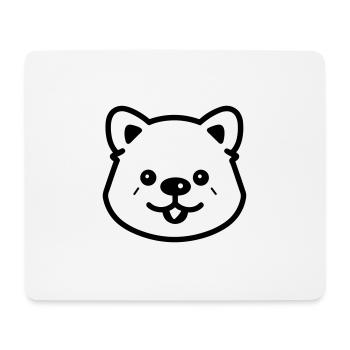 Dog - Mouse Pad (horizontal) - white - Front