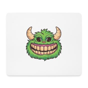 Streetstyle Monster Graffiti Kunst Streetart - Mousepad (Querformat) - Weiß - Vorne