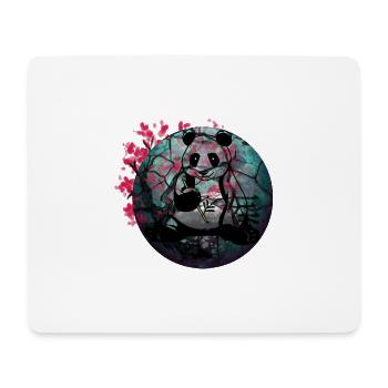 Panda Panda Ours Asie Chine Japon Ours Ours Enfant - Tapis de souris (format paysage) - blanc - Devant